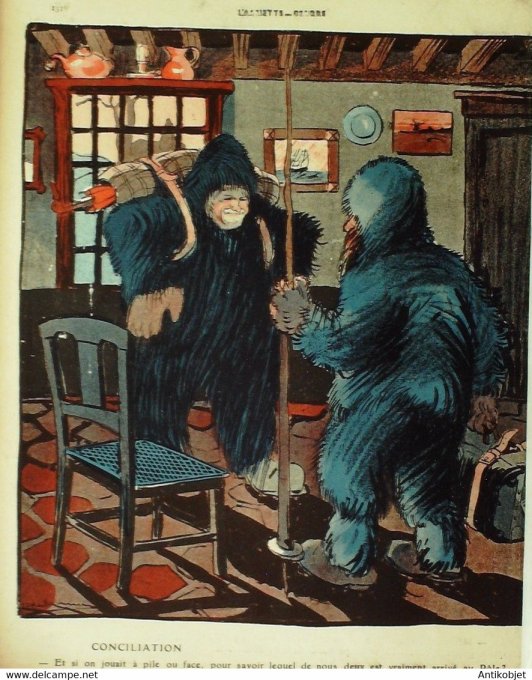 L'Assiette au beurre 1909 # 446 Le Pôle Nord Camara