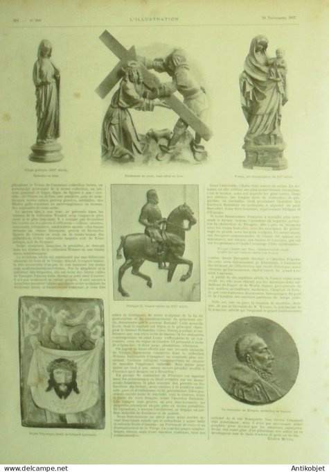 L'illustration 1897 n°2856 Régiment Préobrajensky écolé foraine Toulouse (31) Moissac (81)