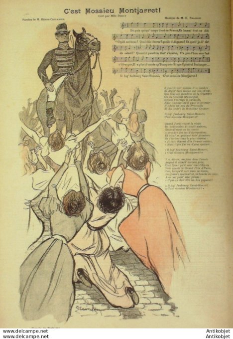 Gil Blas 1897 n°01 Paul ARENE FRAGSON PASCAL BLANCHARD BETHLEEM HEROS CELLARIUS
