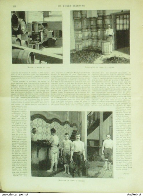 Le Monde illustré 1894 n°1933 Giuseppe Verdi Hongrie Budapest Kossuth Rome Caracalla Cuba