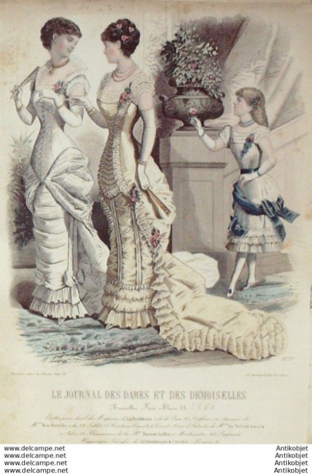Journal des Dames Demoiselles 1880 # 1671 (Maison Scabieuse)