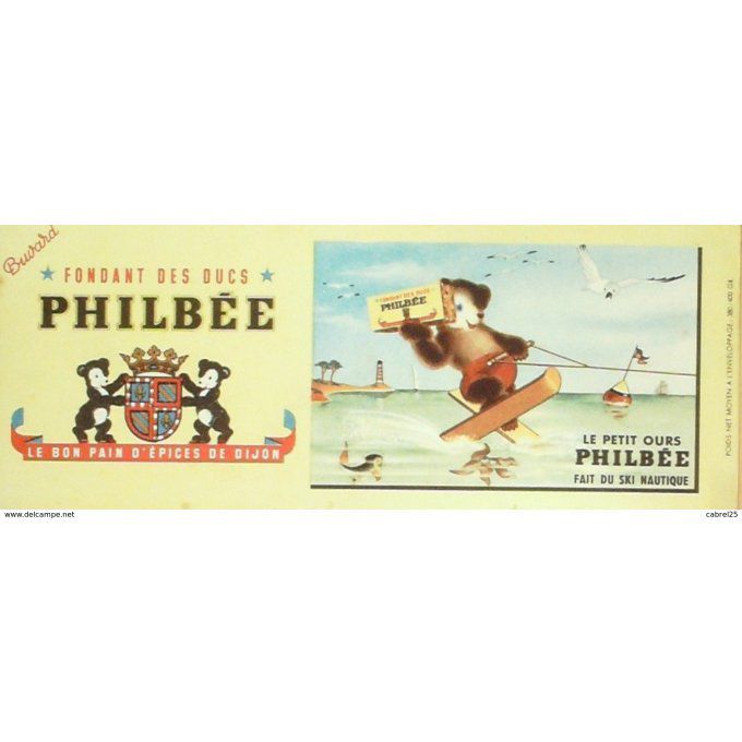 Buvard PHILBEE Biscuiterie