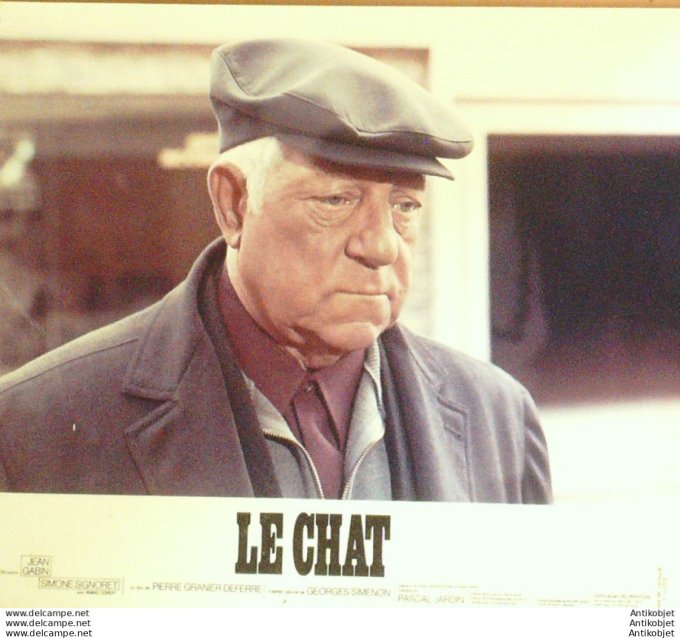 Le Chat Gabin Jean (photo originale production 2) 1971