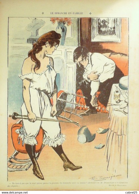 Le Rire 1906 n°192 Ballariau Florès Léandre Avelot Faivre Huard Roubille Guillaume