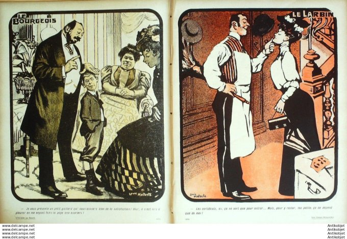 L'Assiette au beurre 1906 # 295 Les classes dirigeantes Malteste