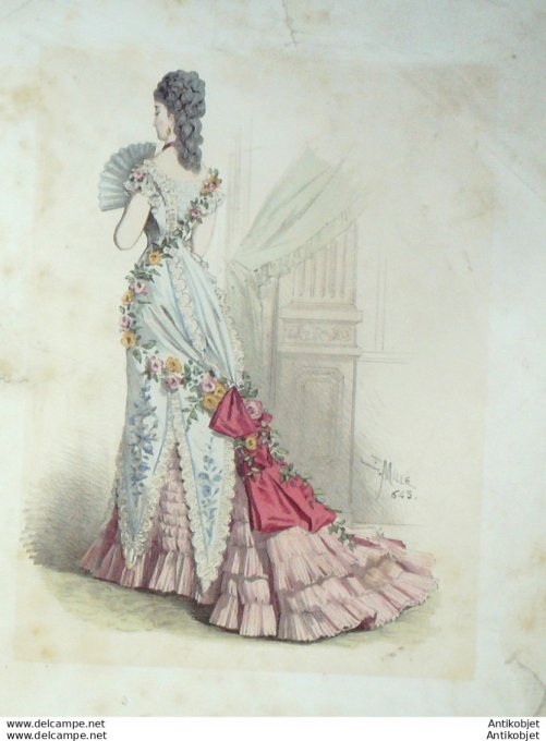 L'élégance parisienne 1872 # 643