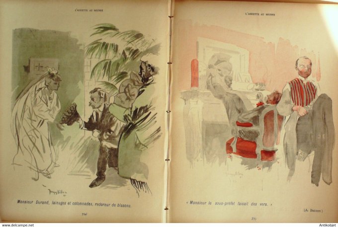 L'Assiette au beurre 1902 #  46 La vie facile Villon