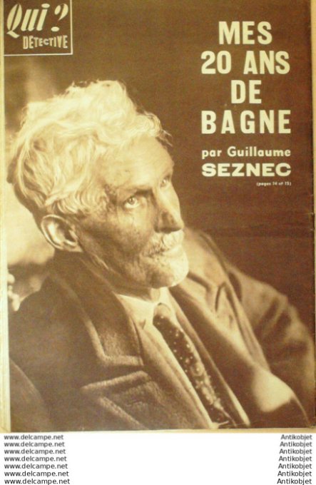Détective 1948 #  86 Toulouse Quimper Montmorency Boulogne