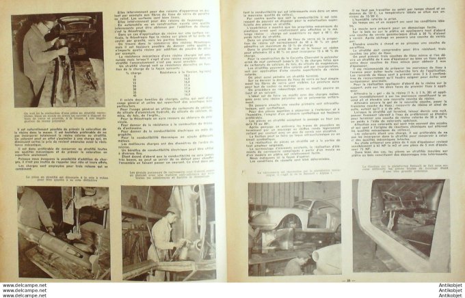 R.T Automobile Renault 8 Gordini Ondine Floride Citroën 2cv 4x4 181 # 1961