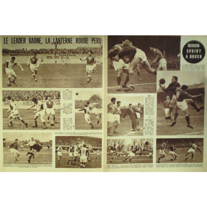 Miroir Sprint 1955 #  447 3 Jan Fulgenzy Thuau Dauvin/Montmartr E Bordeaux/Paris/Noret