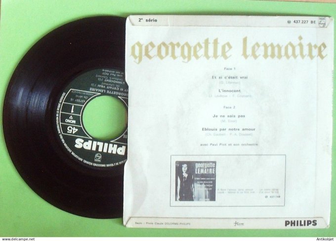 Lemaire Georgette 45T EP Et si c'était vrai 1966
