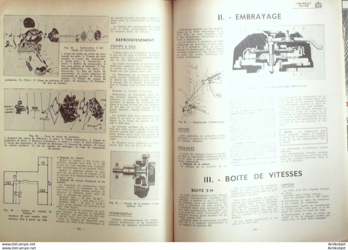 R.T Automobile Chevrolet 55 58 Citroën 2cv 425cc Vespa 400 149 # 1958