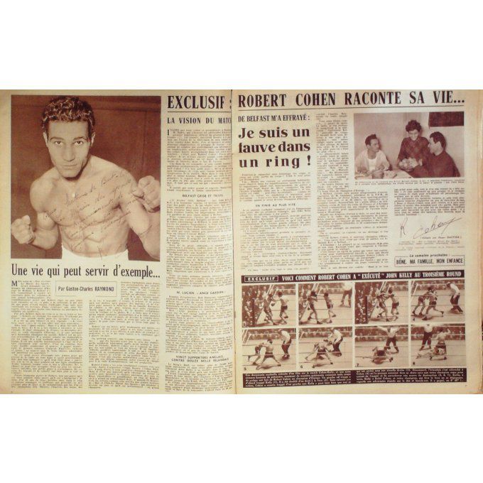 Miroir Des Sports 1954 #  449 8 Mar Remy Pratesi Hilaire Vey Leocat Aubert Schmitt