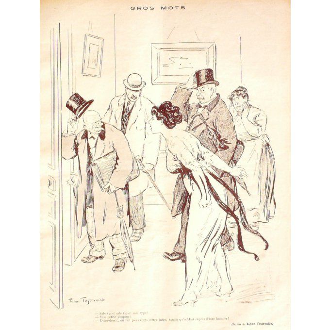 Le Sourire 1911 n°044 BURRET DANGON TESTEVUIDE AGHION HEMARD SAM IBELS