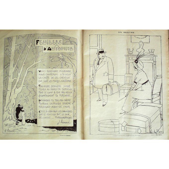 Le Sourire 1911 n°044 BURRET DANGON TESTEVUIDE AGHION HEMARD SAM IBELS