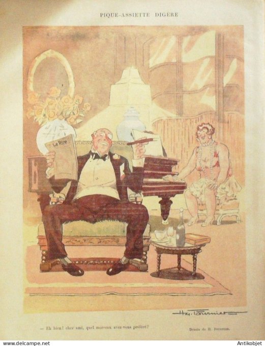 Le Rire 1927-10-15 # 454 Journal humoristique Ed.Originale Veau Cresson