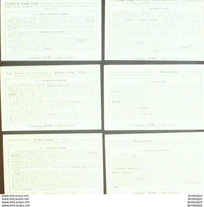 Chromo Liebig Sang 1511 La vie dans la lande dans la bruyere (1951)