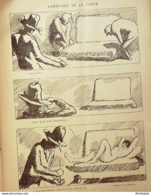 Le Rire 1923-12-15 # 254 Journal humoristique Ed.Originale Chancelier Allemand