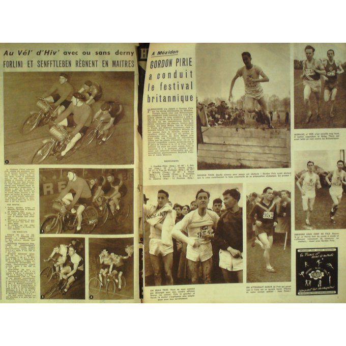 Miroir Sprint 1955 n° 450 24/01 PRAT FRANCE IRLANDE MARIE PIRIE FORLINI STENFFTLEBEN