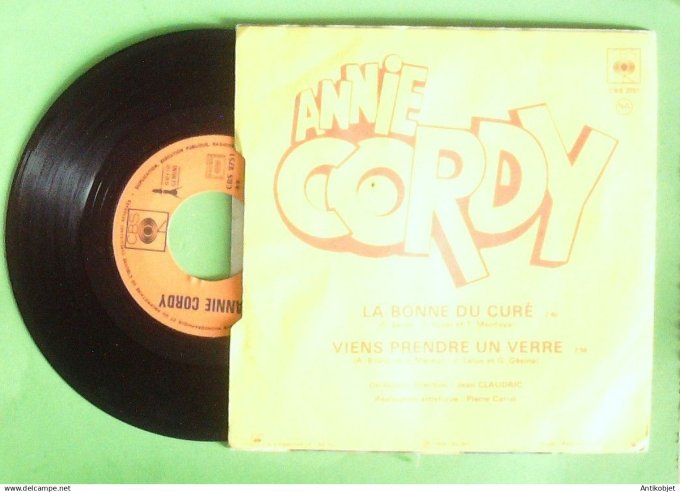 Cordy Annie 45T SP La bonne du curé 1974