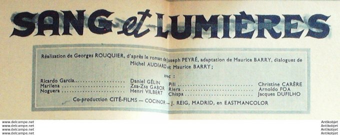 Mon Film 427 54-10-27 Le grand Pavois nicole Courcel Jean Murat