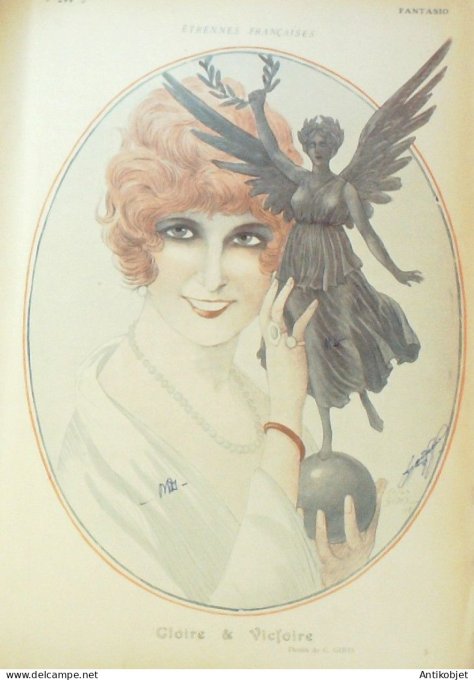 Fantasio 287 1919 Le Quesne Leclerc Pepin Giris Wegener Templey Torne-Esquius