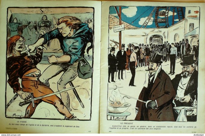 L'Assiette au beurre 1907 # 304 Le Duel Berger René