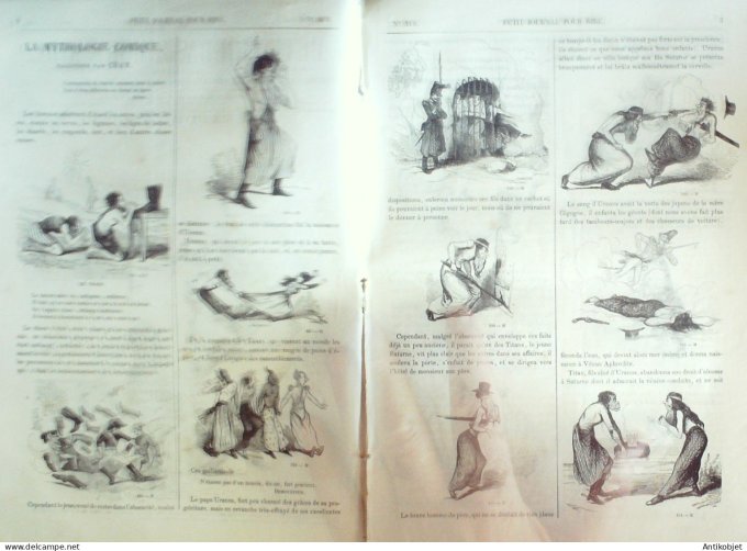 Petit journal pour Rire 1860 # 319 Un poisson d'Avril Grevin