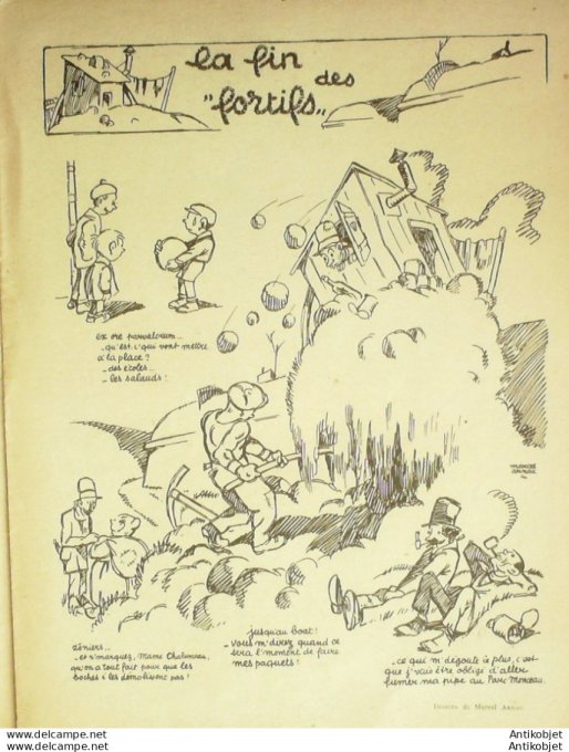 Le Rire 1919-06-28 #  26 Journal humoristique Ed.Originale Proftierus de guerre