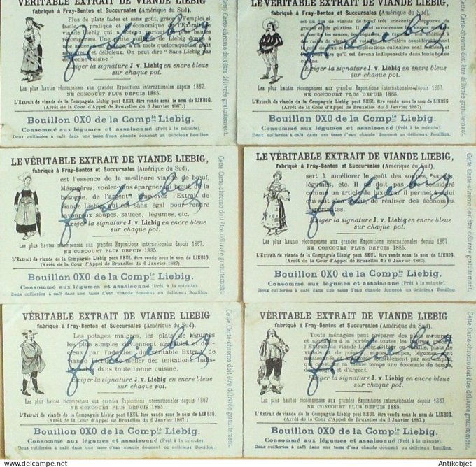 Chromo Liebig Sang  825 Modes feminines (1905)