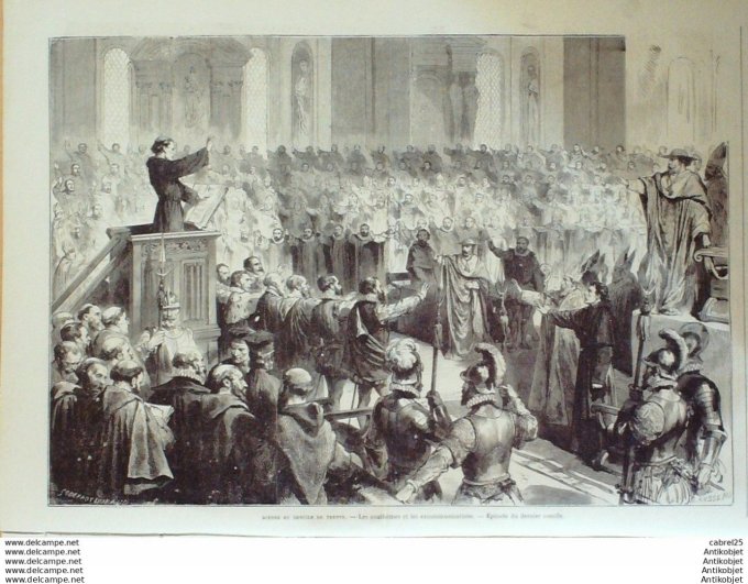 Le Monde illustré 1870 n°666 Lannemezan (65) Italie Trente Belgique Bruxelles Espagne Saragosse Zori