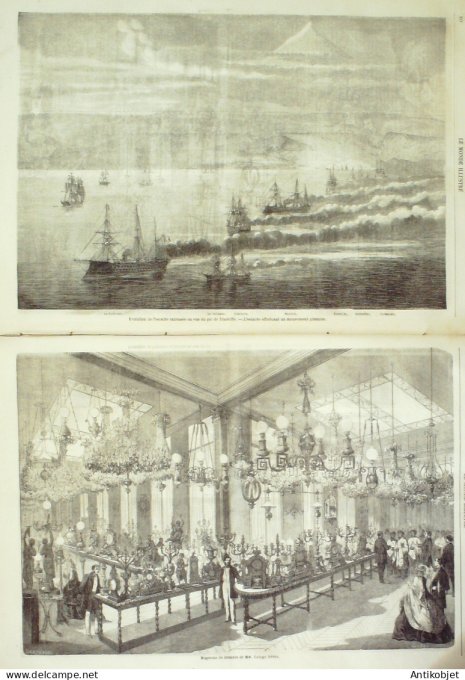 Le Monde illustré 1863 n°348 Courbevoie (92) Victor Hugo Maroc coutumes