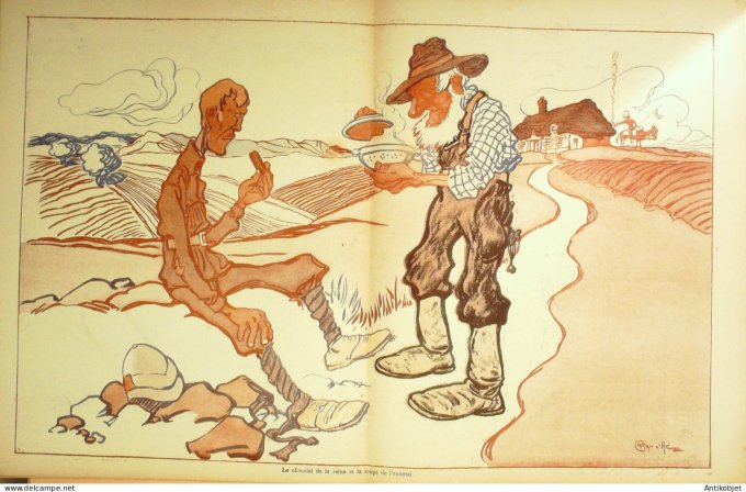 Le Rire 1900-10-27 # 315 Journal humoristique Ed.Originale Kruger & John Bull