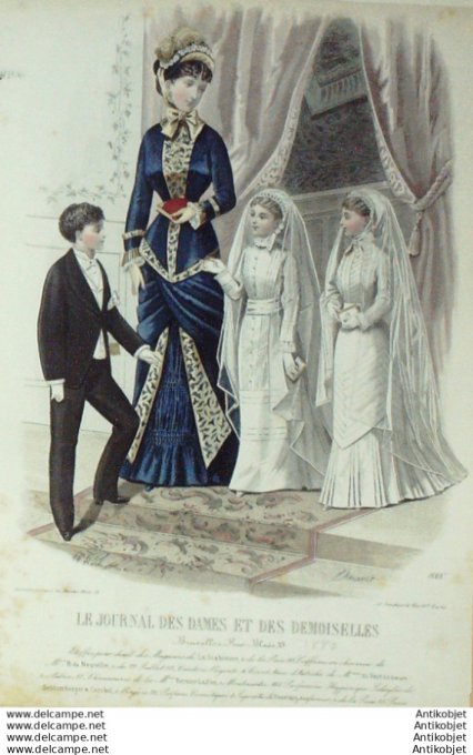 Journal des Dames Demoiselles 1880 # 1688 (Maison Scabieuse)