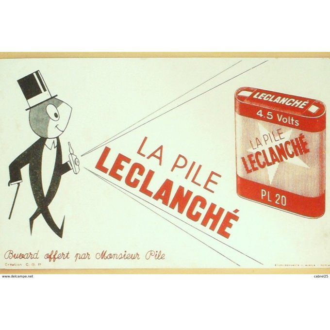Buvard LECLANCHE Eclairage