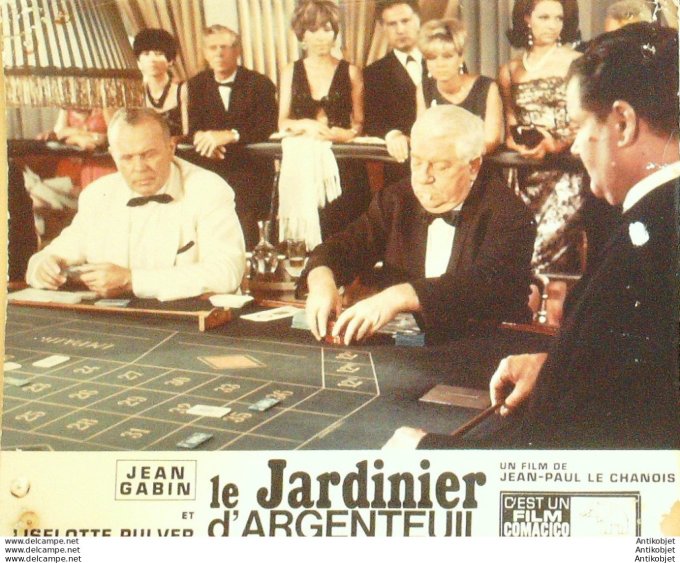 Le jardinier d'Argenteuil Gabin Jean (photo de production) 1966