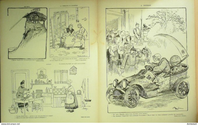 Le Rire Rouge 1916-02-19 #  66 Journal humoristique Ed.Originale Tristesse d'Achille