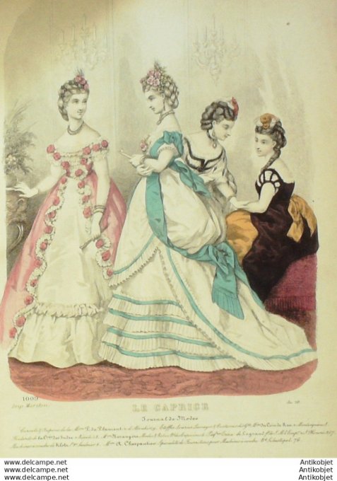 Le Caprice 1874 # 1009 (Maison Plumeul)
