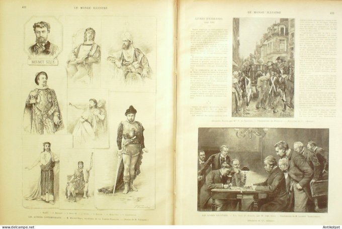 Le Monde illustré 1893 n°1918 Bulgarie Belgrade Dokitch St-Pétersbourg Comte Montebello