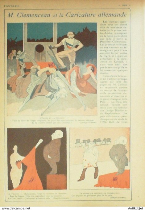 Fantasio 271 1918 Gerbault Gemier Megard Delaw Vallee