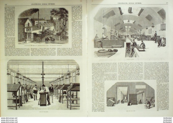 L'Illustration 1849 n°333 CHARTRES (28) Italie ROME Turquie CONSTANTINOPLE Médailles de l'année