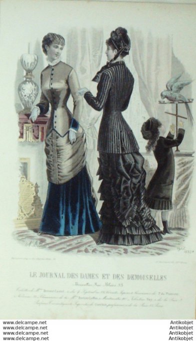 Journal des Dames Demoiselles 1880 # 1693 (Maison Bréant-Castel)