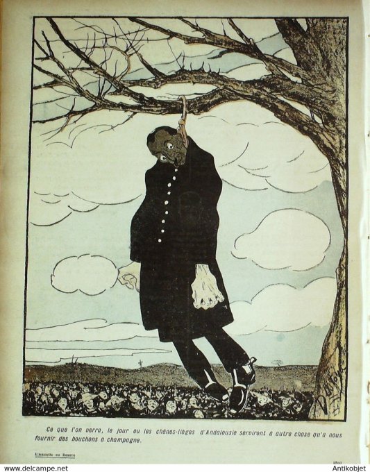 L'Assiette au beurre 1907 # 305 L'affaire Ferrer Ostoya Malato