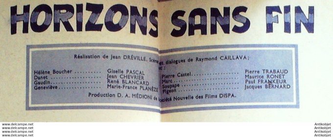 Mon Film 425 54-10-13 Raspoutine Pierre Brasseur Denise Grey