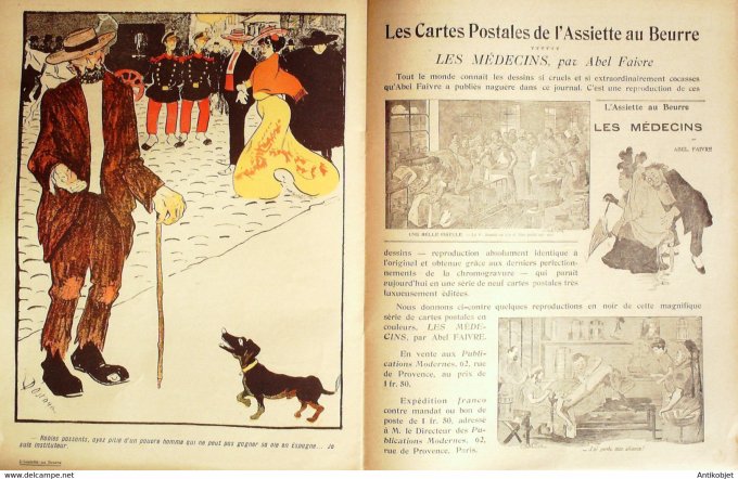 L'Assiette au beurre 1907 # 305 L'affaire Ferrer Ostoya Malato