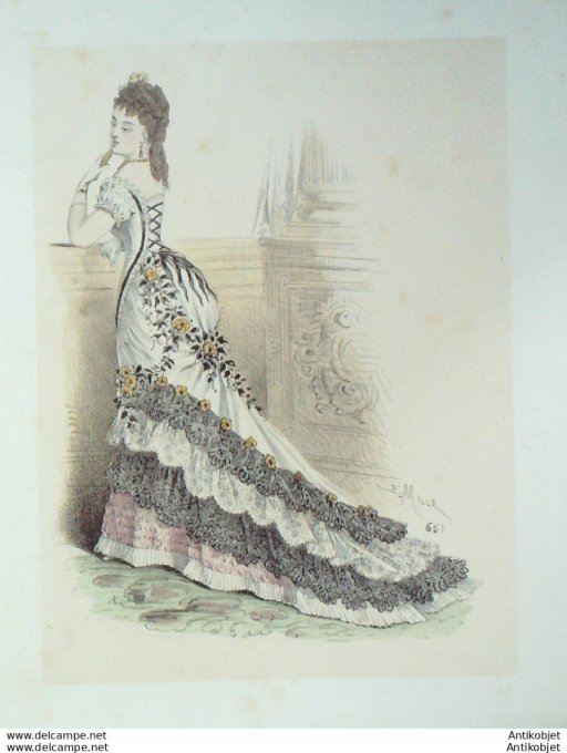L'élégance parisienne 1872 # 651