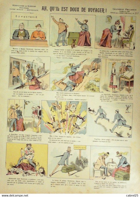 Ah Qu'il Est Doux  de Voyager (Pellerin d'epinal) Trock