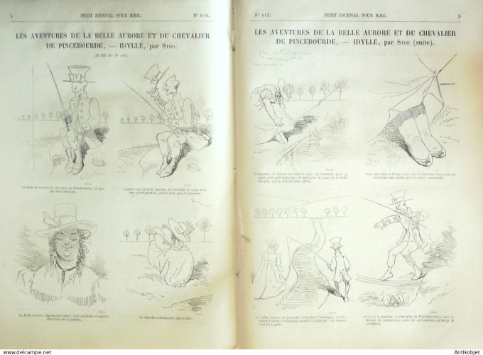 Petit journal pour Rire 1866 # 612 Recettes utiles pou rire Randon