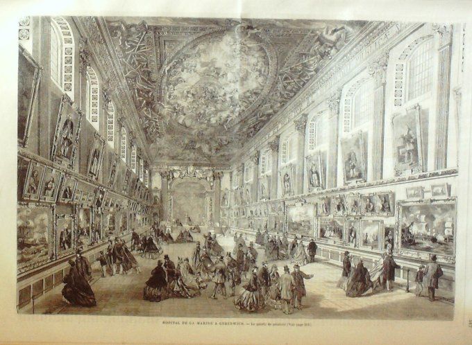 L'Univers illustré 1865 # 459 Allemagne Brême Angleterre Greenwich Suisse Joutes