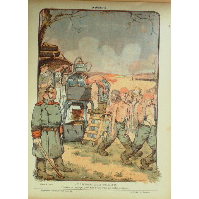 La Baionnette 1916 n°045 (Machines de guerre) HEROUARD HUARD GALLO LEGRAIN